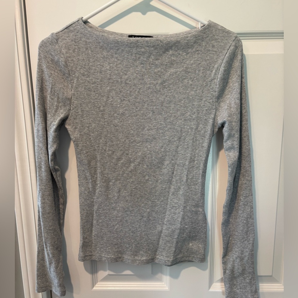 J.Crew Ribbed Boatneck Tee